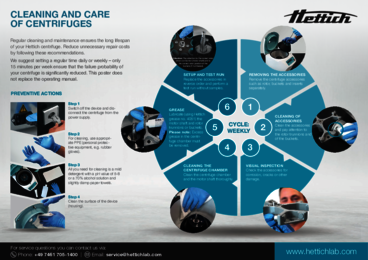 Cleaning & Care of Centrifuges