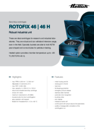 Data sheet | ROTOFIX 46 | 46 H